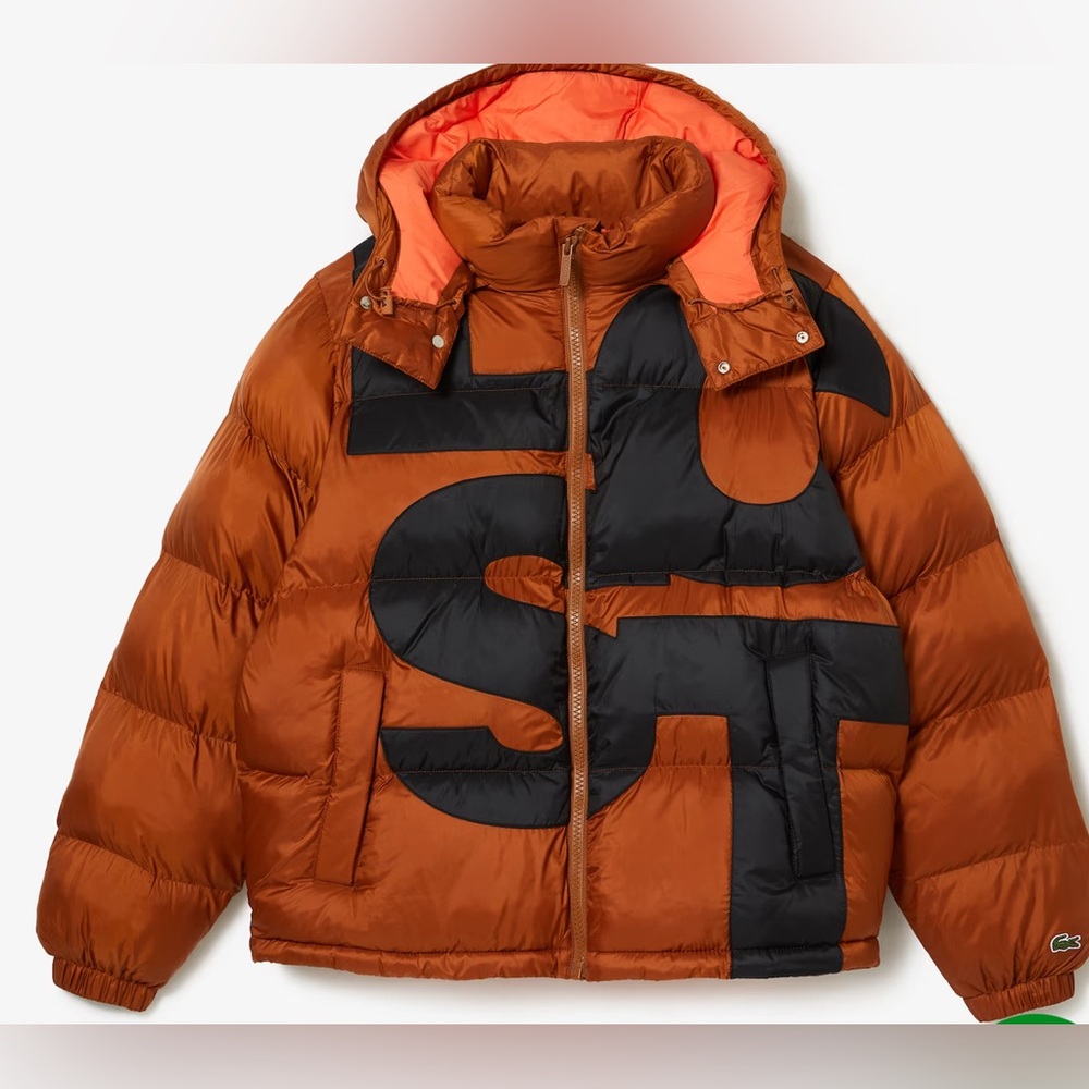 MEN'S OVERSIZED BRANDED WATER-REPELLENT JACKET
